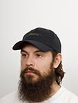 Бейсболка STETSON арт. 7721148 BASEBALL CAP WAXED COTTON WR (черный)